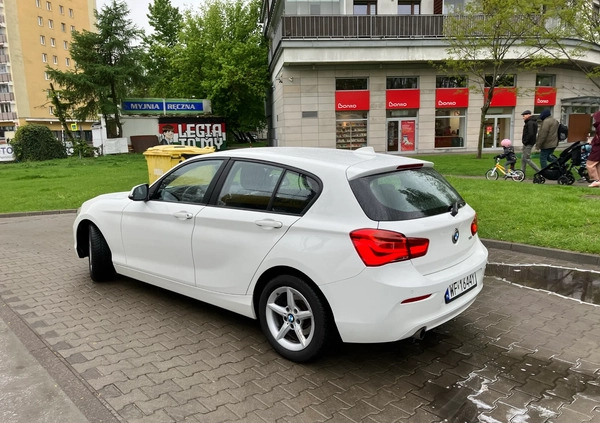 BMW Seria 1 cena 53500 przebieg: 102258, rok produkcji 2015 z Warszawa małe 92